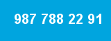 987 788 22 91 987 788 22 91